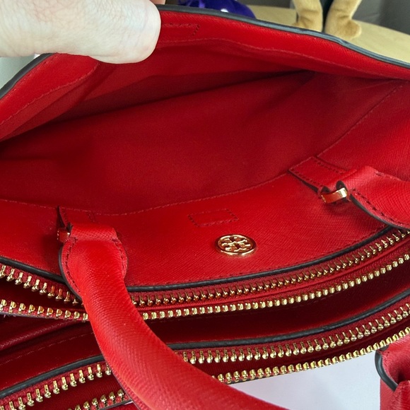 💥TORY BURCH - Robinson Small Double-Zip Tote - 45U432 - Picture 17 of 17